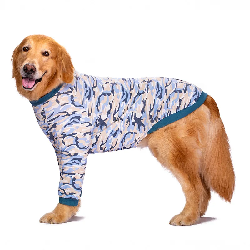 Cute Big Dog Clothes, Golden Retriever, Labrador, Medium and Large Dog Elbow Pads, Two-Legged Clothes, Autumn