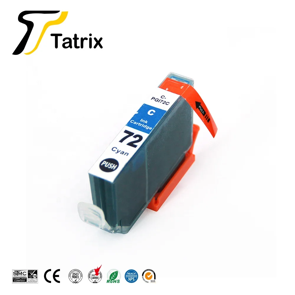 Tatix Compatible Ink Cartridge For Canon 72 PGI 72 PGI-72 PGI72 Ink Cartridge for Canon PIXMA Pro-10 Pro-10s inkjet Printer
