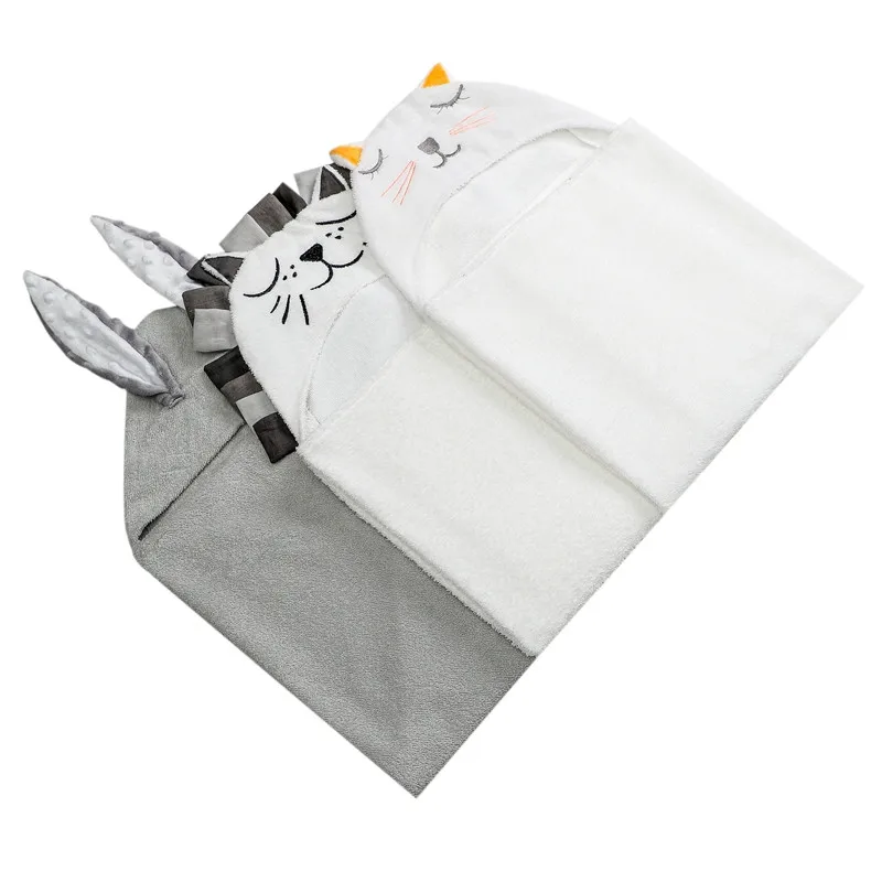 

Multifunction Kids Bath Towel/Bathrobe/Beach Towel/Shawl/Blanket/Quilts/Sheet 100% Cotton Bathrobes