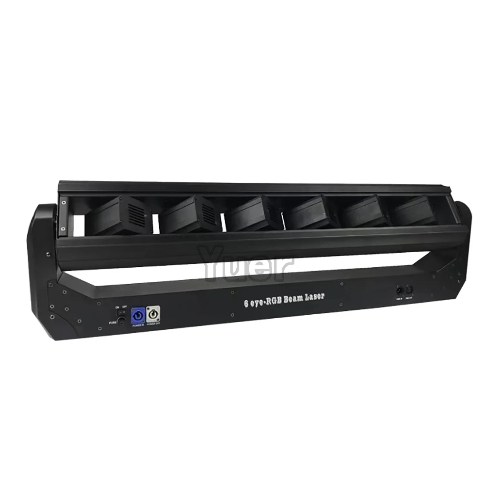 4 개/묶음 레이저 이동 헤드 라이트 다기능 RGB 3in 1 픽셀 포인트 제어 레이저 조명 DJ 장비, 디스코 파티 클럽