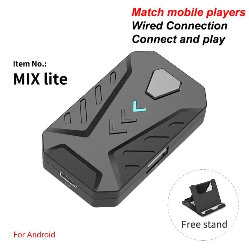 Mobile Shooting Game Controller Gaming Keyboard Mouse Converter Mobile Phone Gamepad Bluetooth-compatible for PUBG