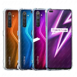 Op voor oppo realme 6 pro slim doorzichtige zachte tpu transparante telefoonhoes realme 6pro realme6 pro real me 6 pro rmx2061 rmx2063