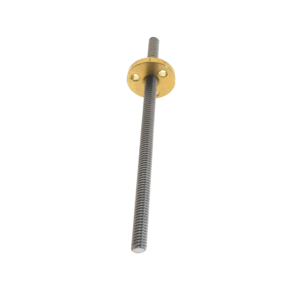 DuoWeiSi T5 Lead screw with nut 100mm length pitch 1mm lead 2mm 5mm diameter Stainless Steel  For CNC 3D Printer Reprap SG008