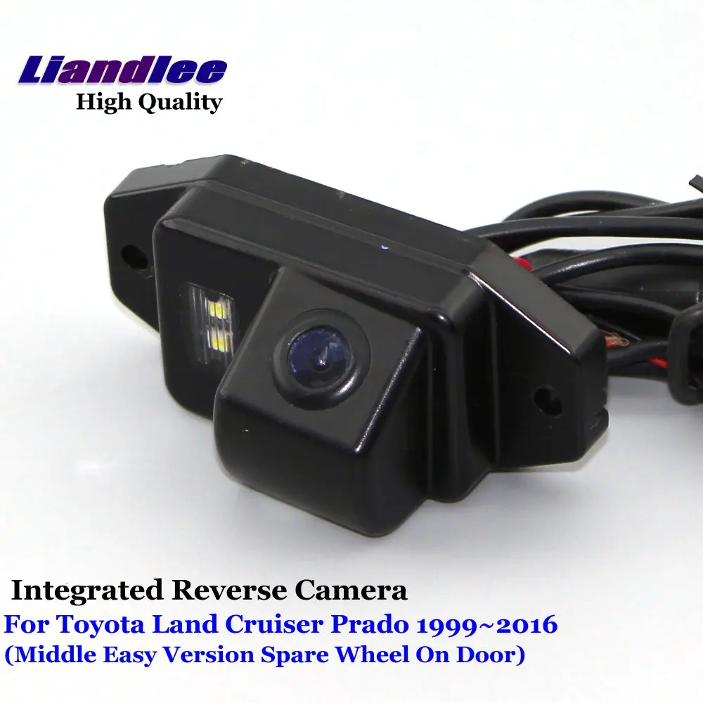 For Toyota Land Cruiser Prado 1999 2000 2001 2002 2003 2004 2005-2016 Car Reverse Camera Integrated OEM HD CCD CAM Accessories