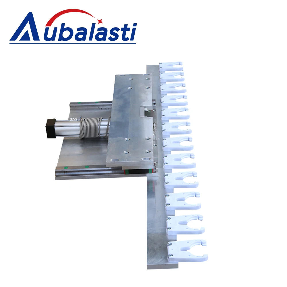 Aubalasti Engraving Machine Tool ISO30 Straight Tool Change With Cylinder CNC Router Spindle Tool Holder 8-16Stations