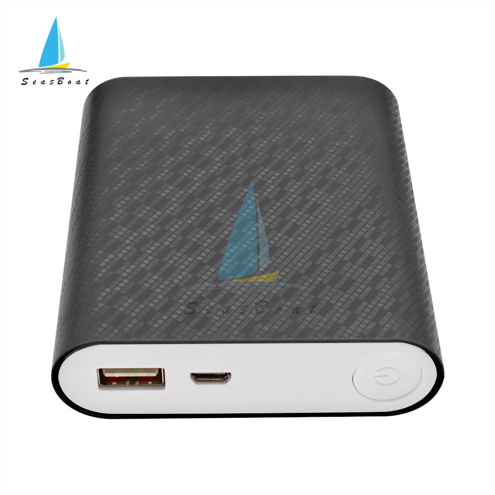 Micro USB Power Bank Shell 5V DIY 4*18650 Case Battery Charge Storage Box Without Battery For Charging Mobile Phones