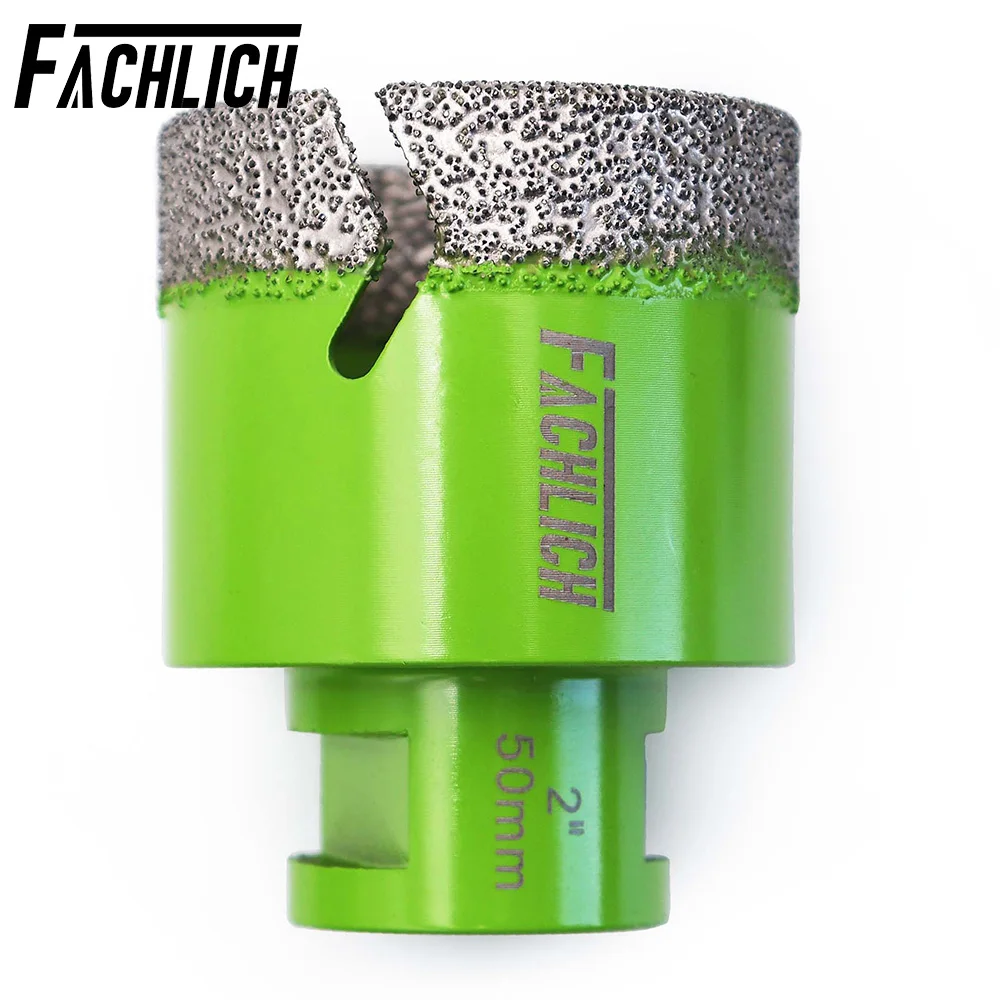 FACHLICH 1 Stück Bohrkern-Bits, 5/8 Zoll-11 Gewinde, Durchmesser 6–152 mm, Trockenkeramikfliesen, Lochsäge, Granit, Marmor, Stein, Bohrer – Detail 9