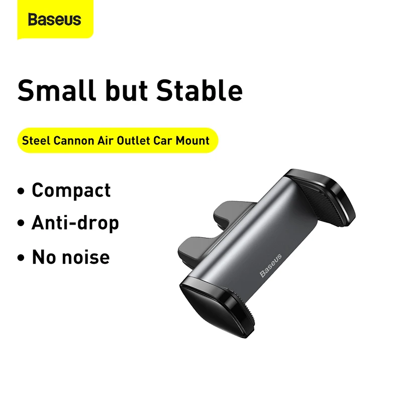 Baseus Car Phone Holder For iPhone 12 Pro Max Mobile Phone Support Bracket Auto Mount Air Phone Stand Universal Cellphone Holder