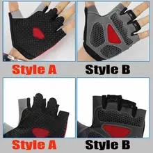 Breathable Half Finger Cycling Gloves for Men Women #5