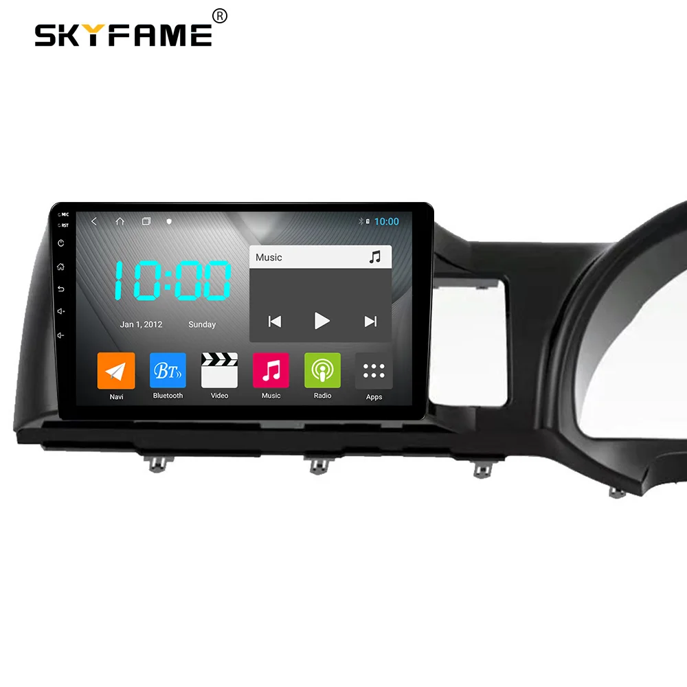 SKYFAME Car Frame Fascia Adapter Android Radio Audio Dash Fitting Panel Kit For Toyota Wish