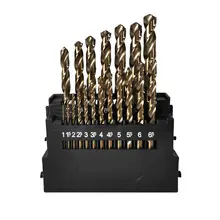 High Cobalt HSS Twist Drill Set #4