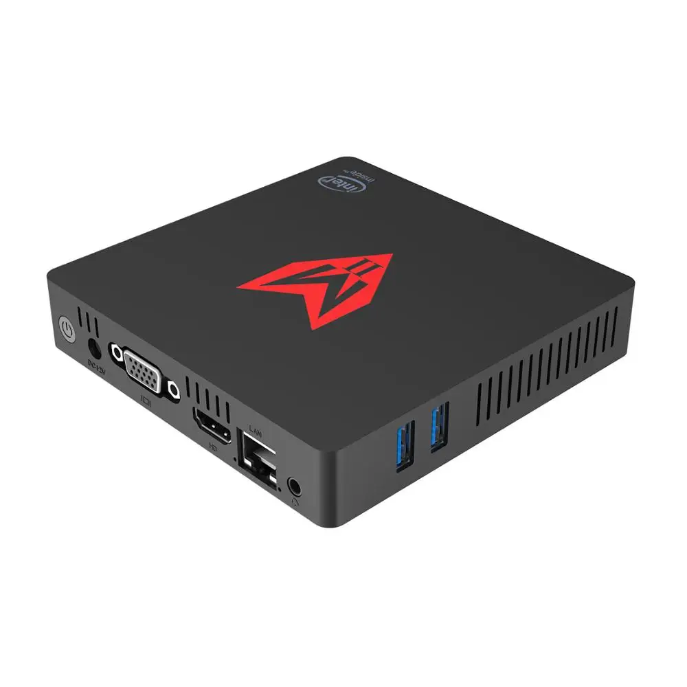 Window 10 Mini PC 4K Atom procesador 64bit HD 2GB + 32GB + 64G reproductor multimedia