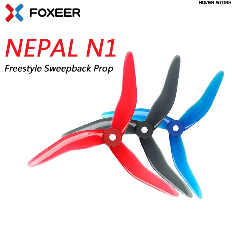 

24PCS/12Pairs Upgraded DALPROP Nepal N1 N2 5143 3 Blade FPV Propeller CW CCW POPO Freestyle for RC Drone FPV Racing 51433