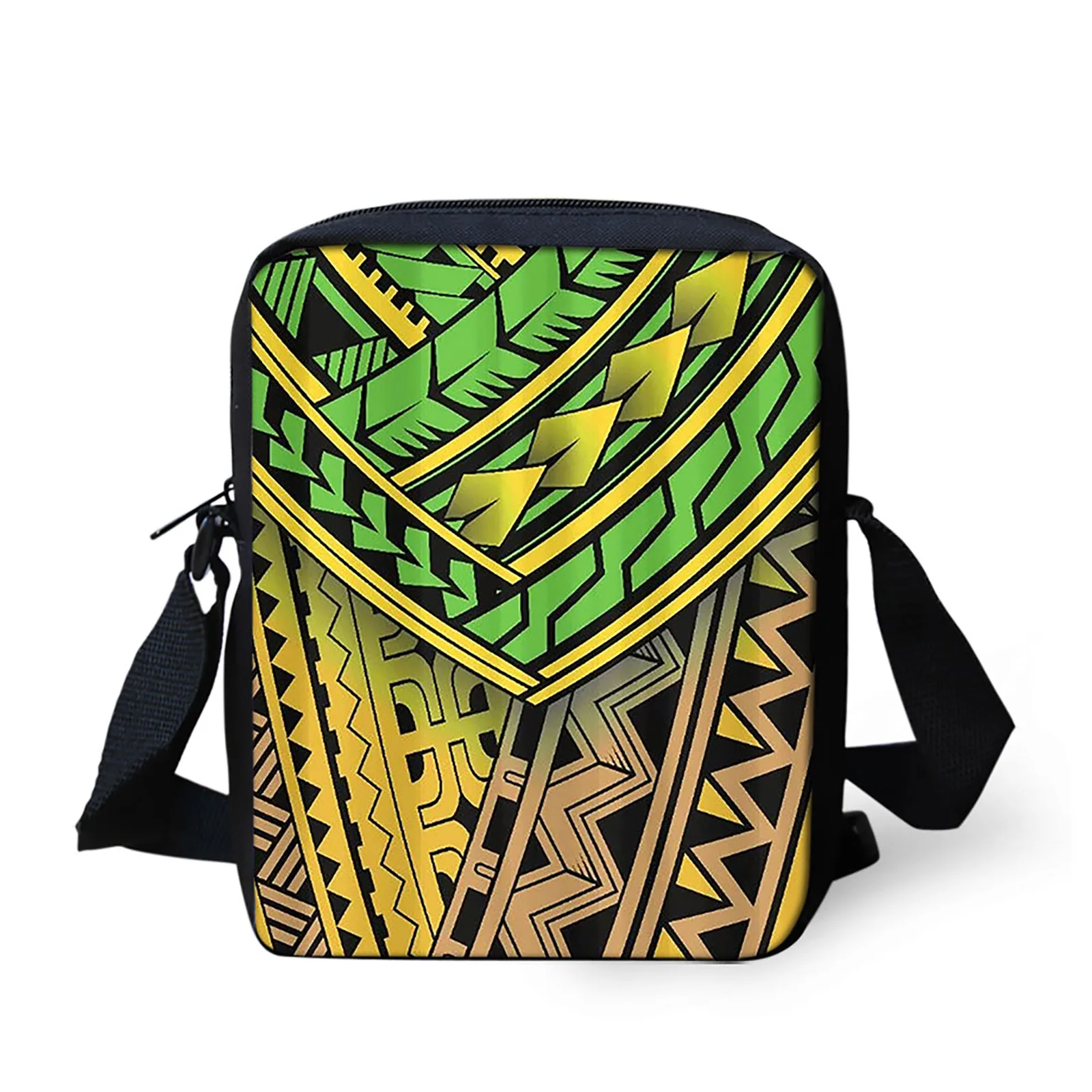 Polynesian Native Tattoo Design Basketballs Messenger Bags Small Shoulder Crossbody Bag Turtle Male Satchel School Bolsa Sac