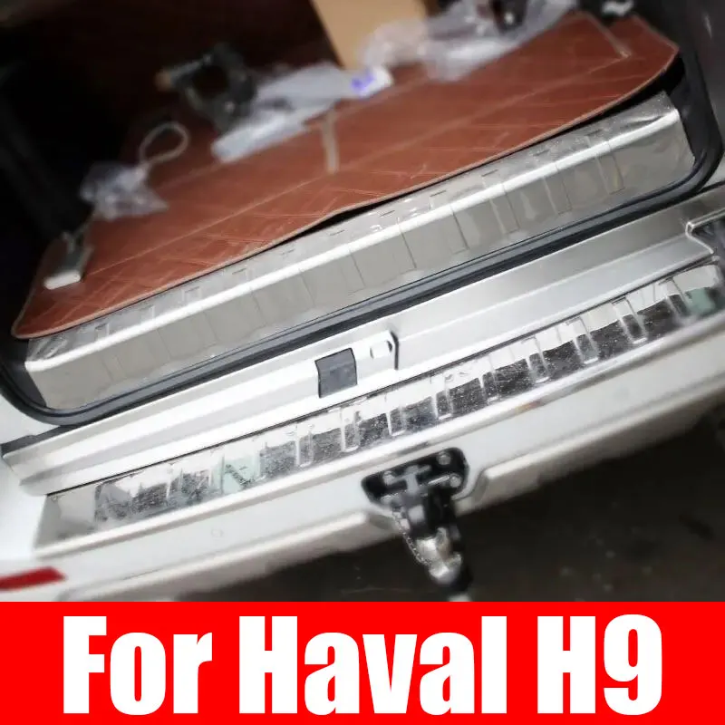 For Haval H9 2019 2020 2021 door sill pedal cover stainless steel scuff plate strip accessories Anti Scratch trim exterior parts