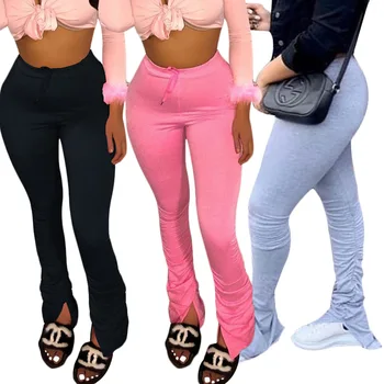 חותלות מוערם של נשים, ג 'ינג' רס, מכנסי ריצה, כושר, נוח, חדש