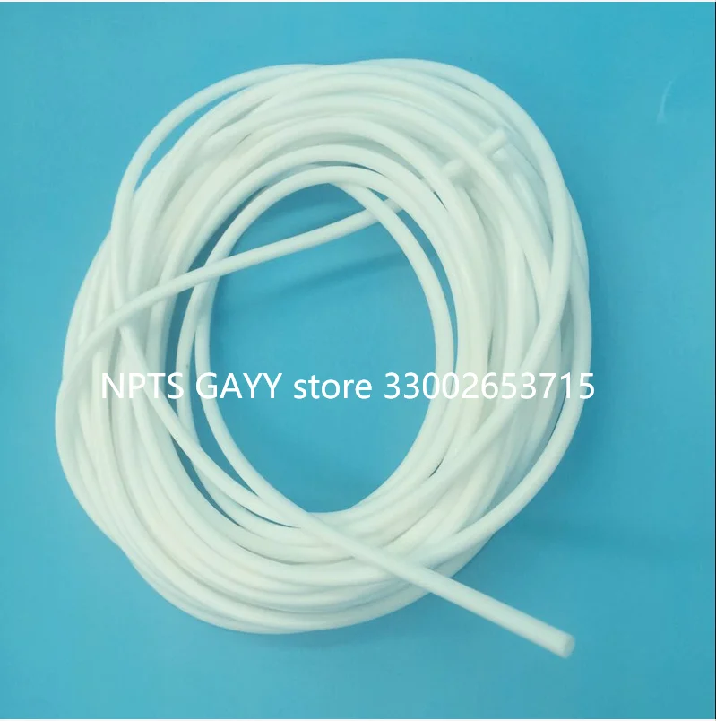 10Meters Eco Solvent Tube Hose Pipe Of Ink Pump For Roland VP540 Mutoh Mimaki JV33 Printer Soft White Silicone Hose Tubing 4*2mm