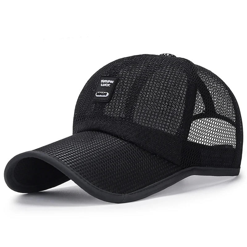 Unisex Baseball Cap Summer Breathable Mesh Casquette Comfortable Trucker Caps Golf Basketball Sun Hat Outdoor Sports Snapback