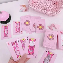 2 types Anime Cardcaptor Sakura Clow Card Cosplay Props KINOMOTO SAKURA Card Captor Sakura Cards Tarot 54pcs