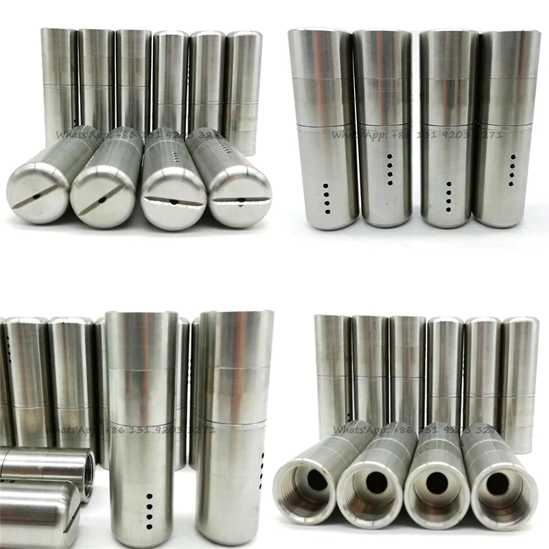 Stainless Steel 316 High Pressure Tank Rotary Cleaning Nozzle, Bottle Tank Washing Tools, 1/2