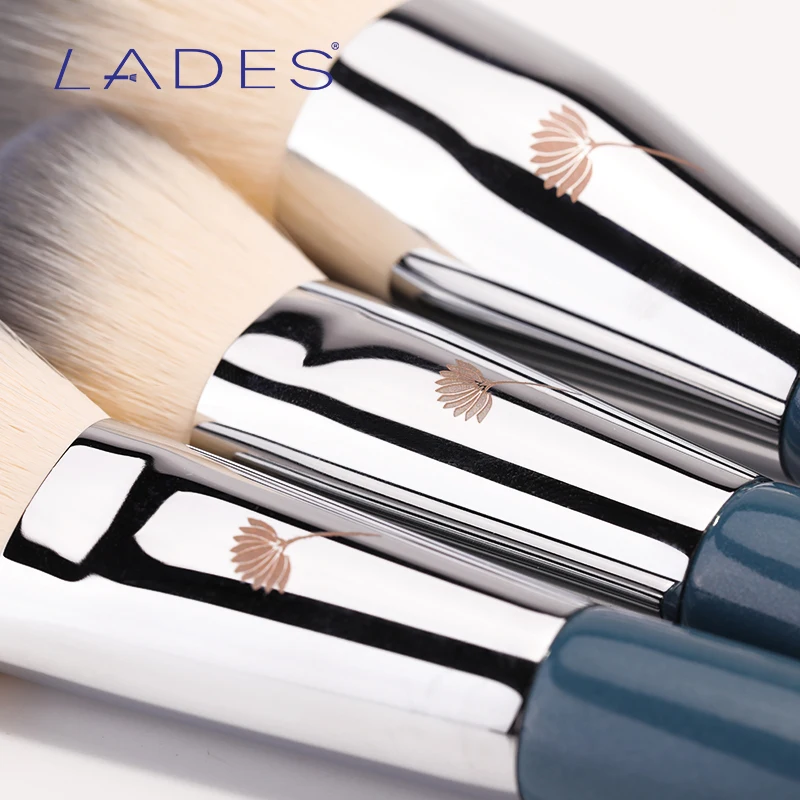 LADES Professional Makeup brushes Set 12PCS Beauty Foundation Powder Blushes Make up brush Natural Hair Cosmetics Tool