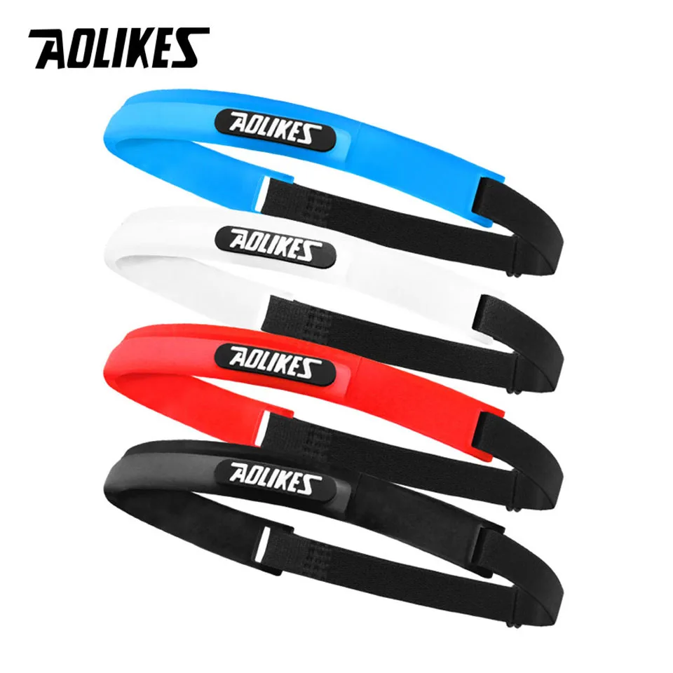 Anti-slip Sweat Sweatband Headband Men Women Exercise Fitness Yoga Sports Hairband Elastic Absorbent Running Headband