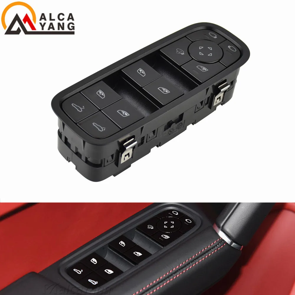 

New High Quality 971959858CHUO 971959858EHUO Electric Power Window Control Switch For Porsche Cayenne 2017-2021