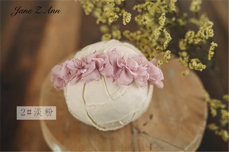Jane Z Ann-Diadema multicolor con estampado de hada para recién nacido, banda para el pelo, tocado de flores para bebé de 0 a 1 año