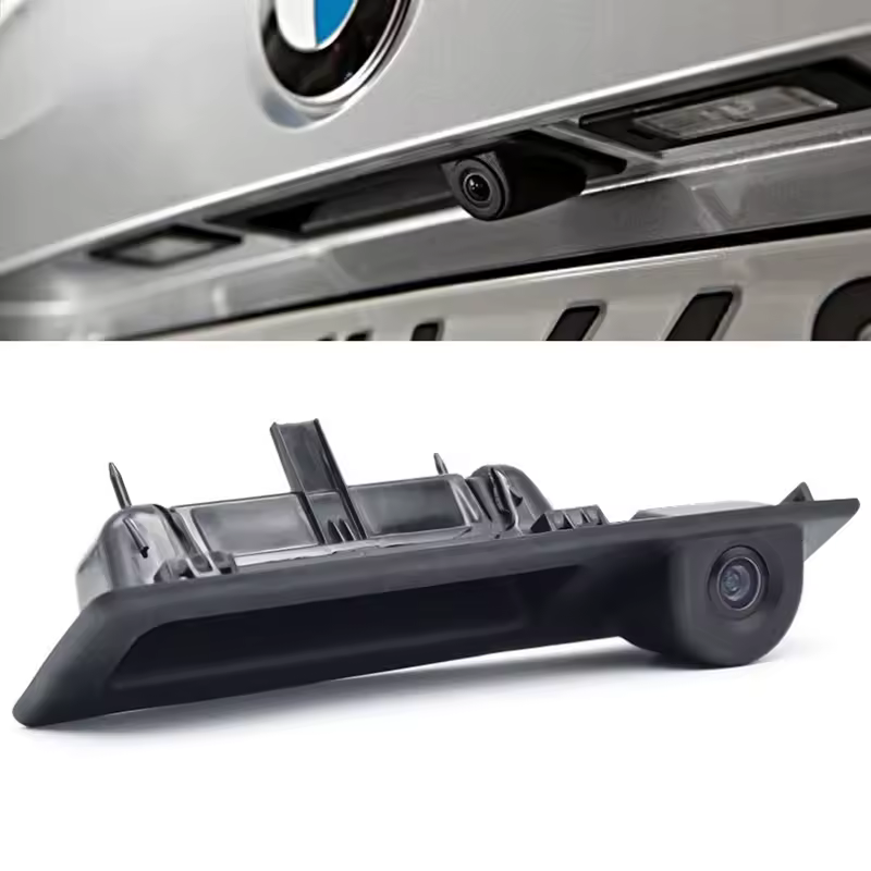 CCD Car Rear View Veicolo Telecamera di backup per BMW Serie 3 Serie 4 Serie 5 X3 X4 X5 F10 F11 F30 F31 F32