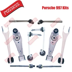 10 Pieces Front Suspension Control Arm Stabilizer Link Tie Rod Kits For Porsche 911 997 BOXSTER 987 CAYMAN 987 2004-2013