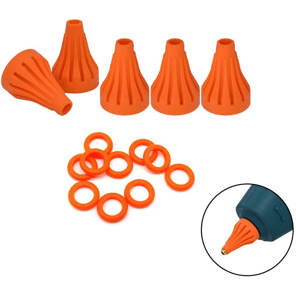 Glue Gun Nozzle accessories Copper material ,Suitable for hot melt glue gun with 11mm glue stick ,Built-in leakproof steel ball.