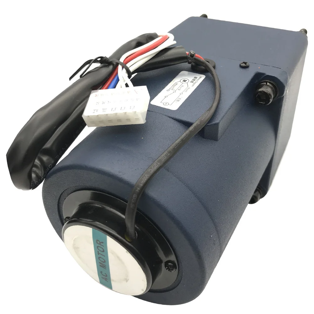 220V Single Phase Electric 40W AC Gear Motor High Torque Slow Speed Reversible Induction Motor 10-500RPM With Speed Controller