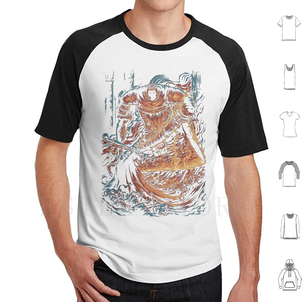 The Old Friend T Shirt DIY Big Size 100% Cotton Dark Souls Dark Souls 2 Dark Souls 3 Solaire Solaire Of Astora Yhorm Lordran