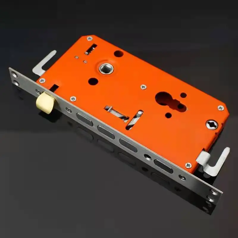 universal half stainless steel Anti-theft Mortise Door Lock body Thicken Security door lock part hardware fittings