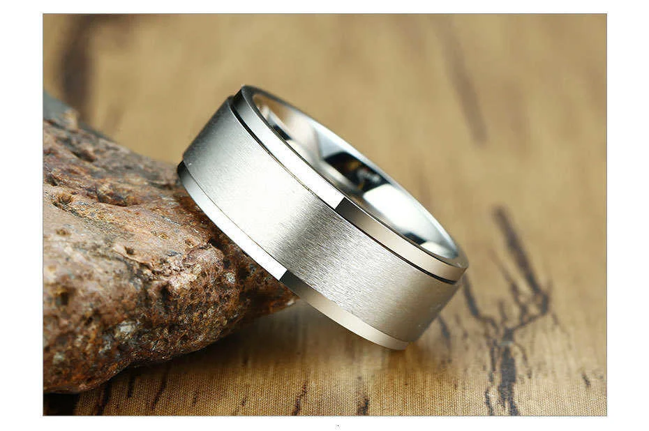 Vnox 6/8 mm Spinner-Ring für Herren, Stressabbau-Zubehör, klassisches Edelstahl-Ehering, lässiger Wikinger-Rune-Sportschmuck – Detail 10