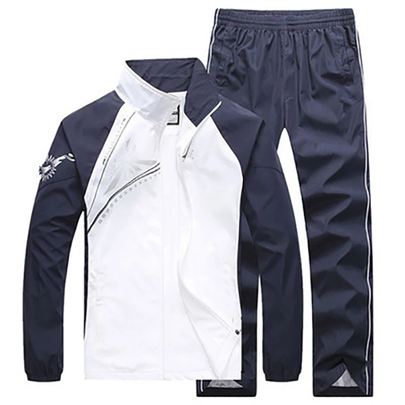 

Men's Sets Fashion Casual Spring Autumn Fit Thin Student Couple Sportswear Coat Leisure Running Men's Wear Streetwear
