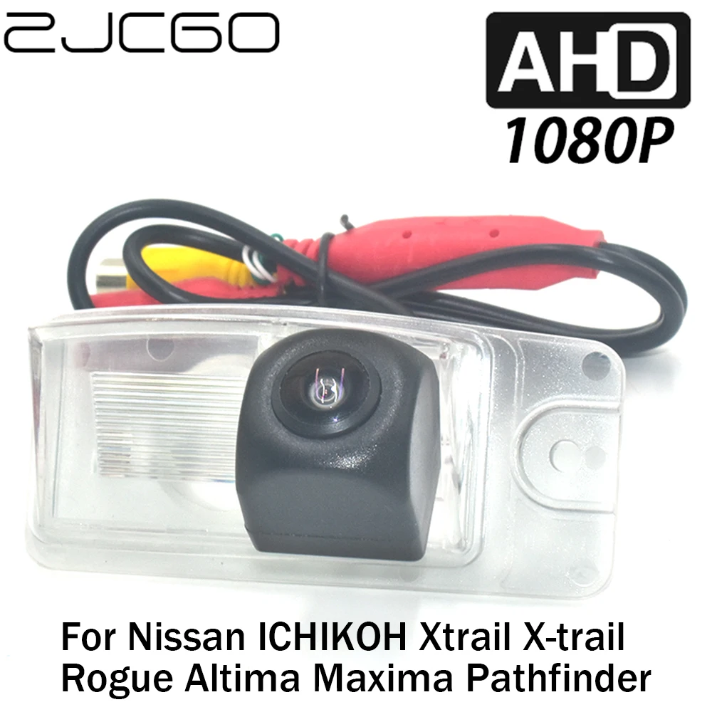 

ZJCGO Car Rear View Reverse Backup Parking AHD 1080P Camera for Nissan ICHIKOH Xtrail X-trail Rogue Altima Maxima Pathfinder