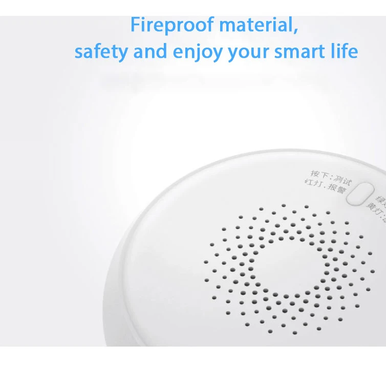 SMARSECUR-Detector de GAS Zigbee, alarma de detección de fugas naturales, Combustible, Tuya Smart Life