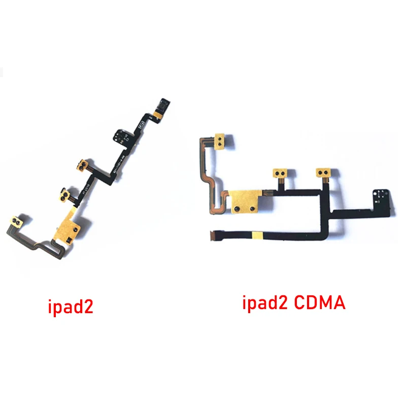 Power ON OFF Switch  Key Flex Cable For iPad 2 3 4 5 6 Air 2019 Mini 1 2 3 4 5 Volume Audio Mute Button Repair Parts