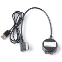 Car Bluetooth AUX Receiver Cable with USB Adapter for VW Audi A4 A5 A6 Q5 Q7 S4 S5 Audio Media Input AMI MDI Interface