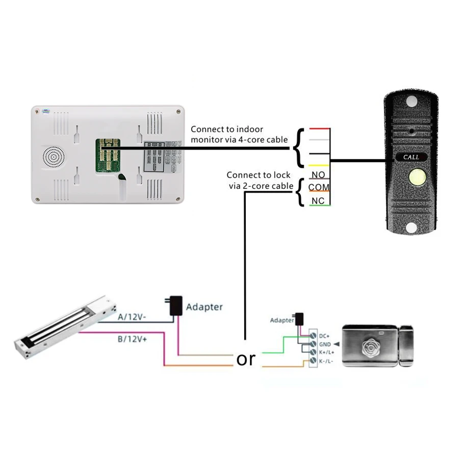 Joytimer WiFi Tuya Smart Video Door Phone Intercom System Home Wireless Video Intercom Doorbell Camera Support Motion Detection