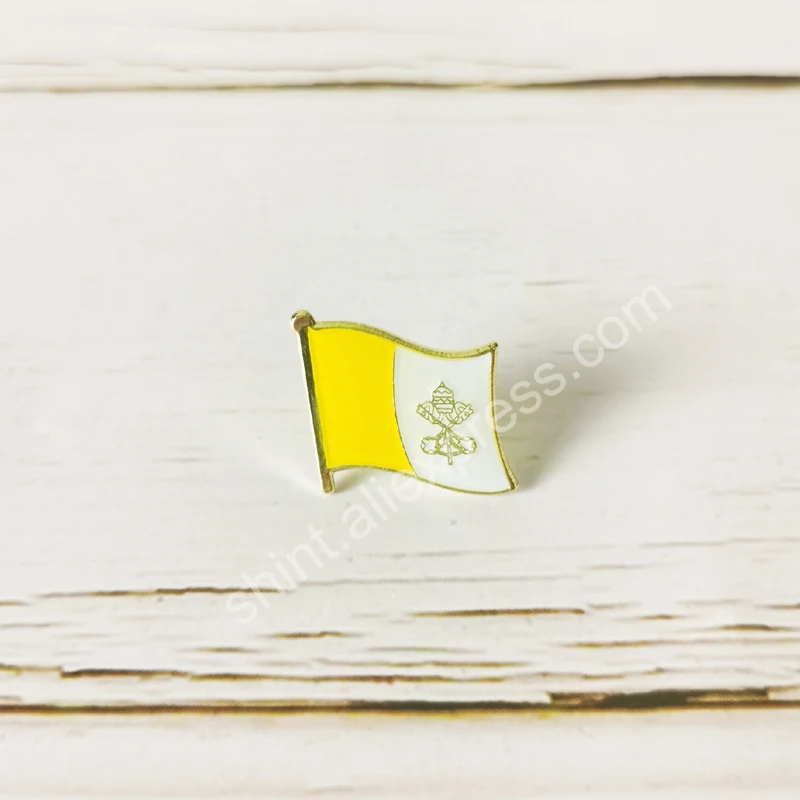 Parches bordados de bandera nacional de la ciudad del Caribe, insignia de escudo y Pin de forma cuadrada, un juego en la tela, brazalete, decoración