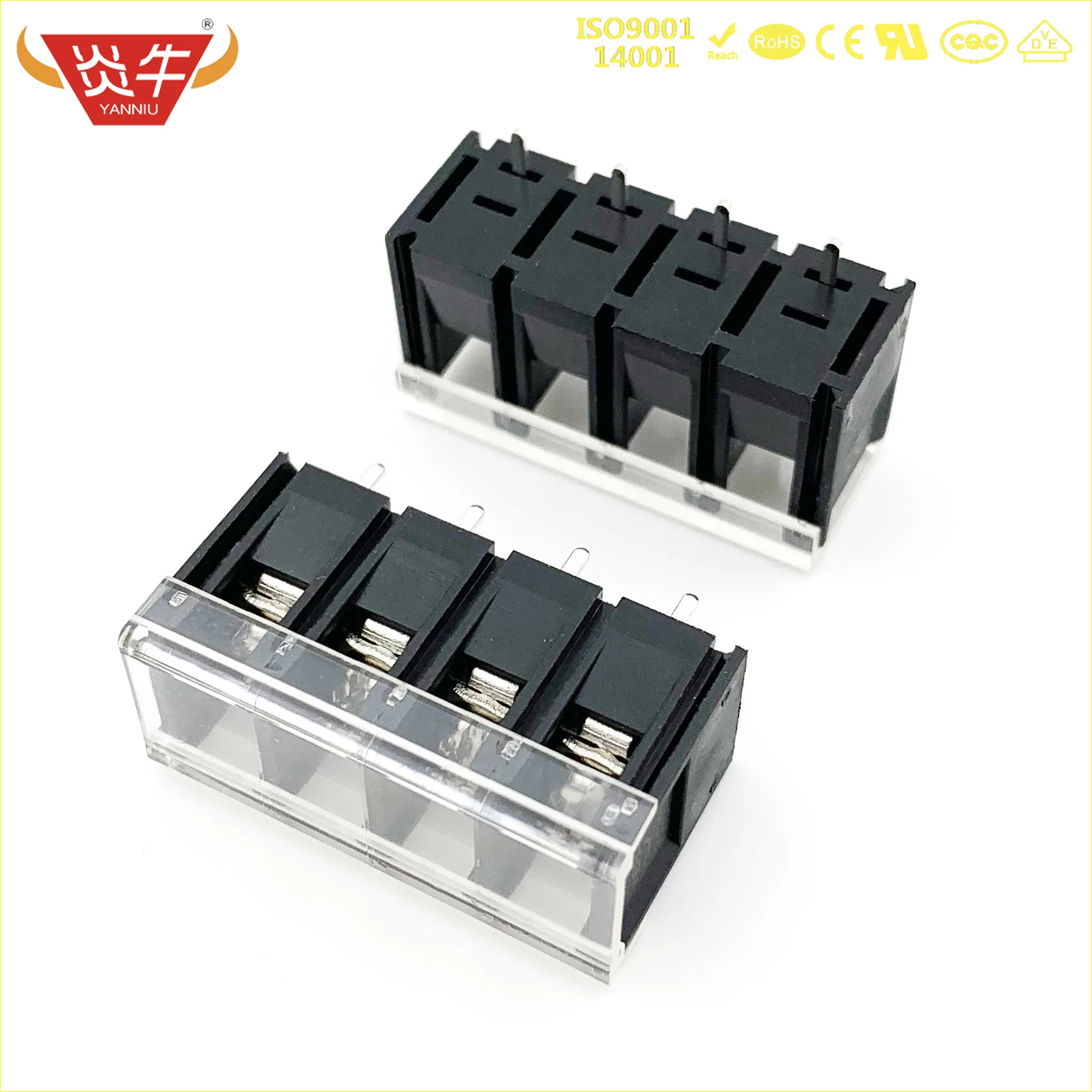 

50Pcs KF58S 10.0 2P ~ 12P PCB CONNECTOR BARRIER TERMINAL BLOCK KF58 DG58 DG58S B 10.0mm 30A/300V PHOENIX CONTACT DEGSON