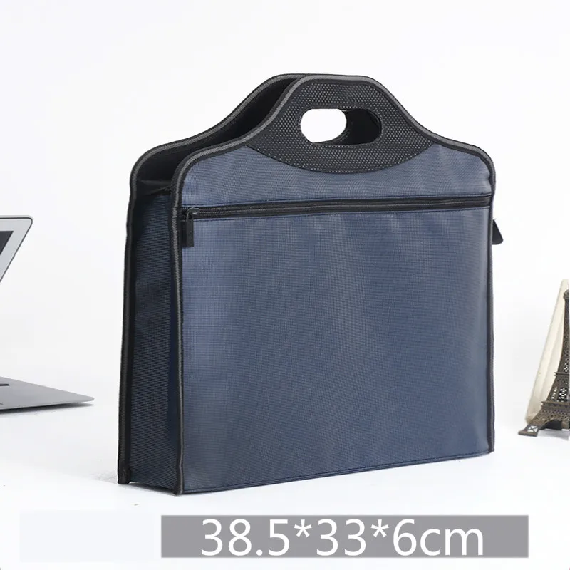 Oxford Document Organizer Waterdichte Map Eenvoudige Document Tas Draagbare Handtas Kantoorbenodigdheden Carpetas Para Documentos
