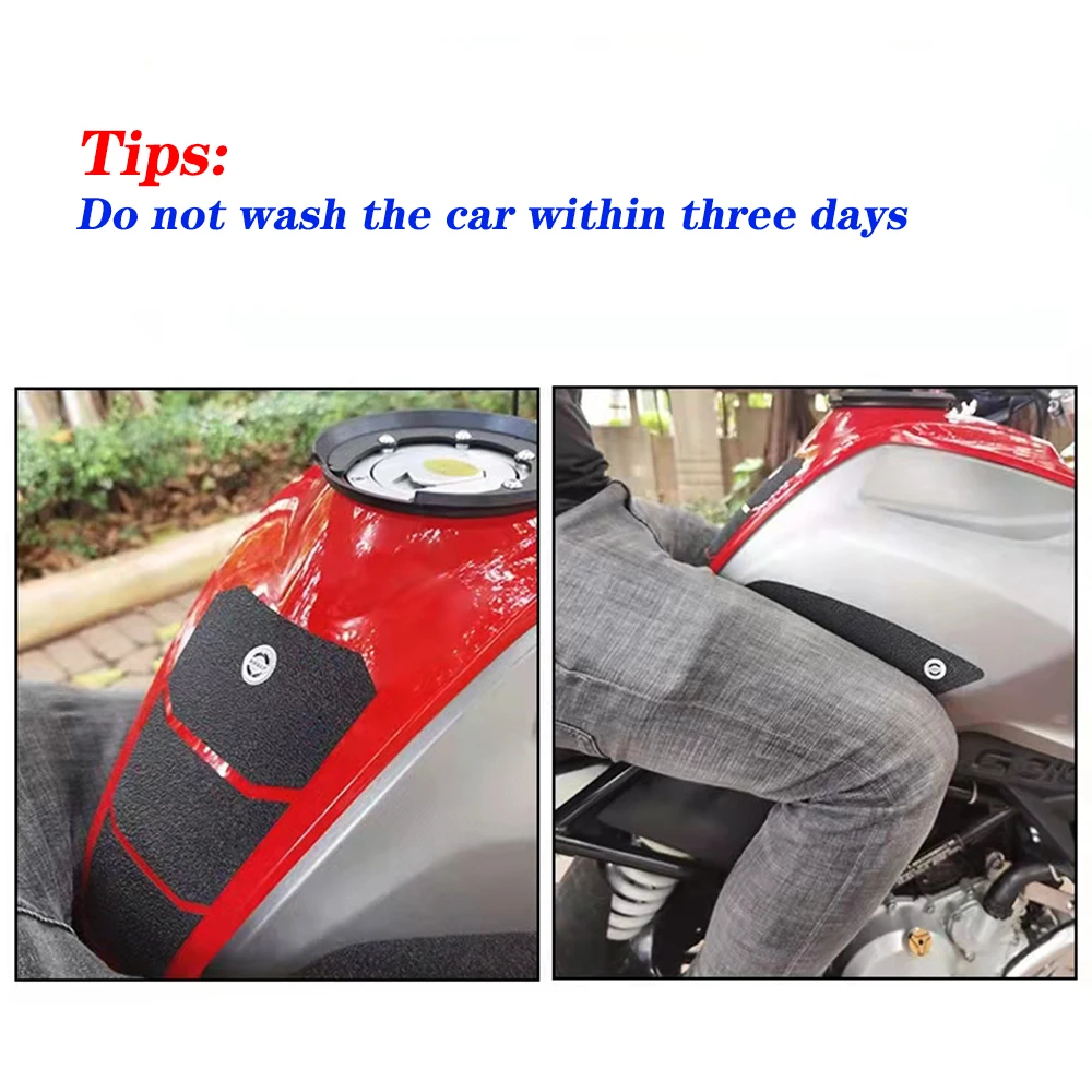 

Motorcycle Anti-slip Tank Pad Sticker Protection Stickers Side Tank Pads Motorcycle Accessories For Macbor Montana XR5 XR 5