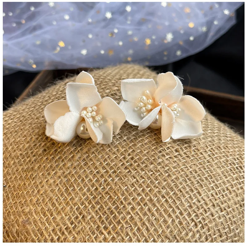 9 Buah Set Kain Korea Jepit Rambut Bunga Rambut Pengantin Dekorasi Tongkat Rambut Pernikahan Aksesoris Rambut...