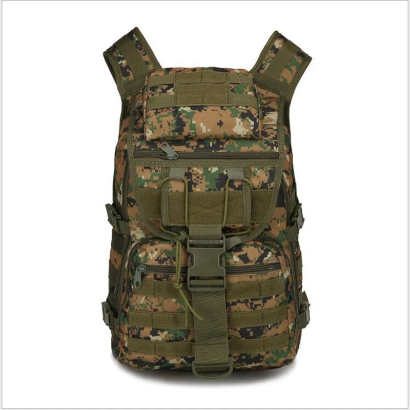 Mochila tática militar do exército, 40l, escalada, caminhadas ao ar livre, viagem, acampamento, esporte, camuflagem, sobrevivência, molle, costapck