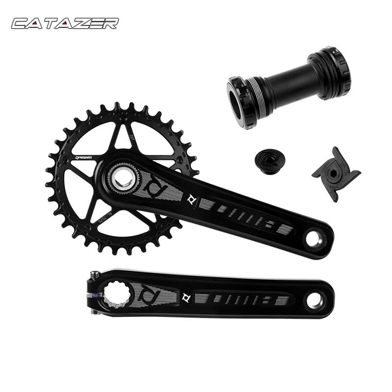 DMB Mountain Bike Crankset 170/175mm Crank GXP Narrow Wide Sprockets 32T 34T 36T 38T with Bottom Bracket BB