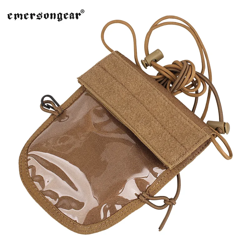 Emersongear Tactical Deluxe NEckerd ID Wallet Pouch Document Pack Panek Bags Hunting Sport Outdoor Daily Stylish