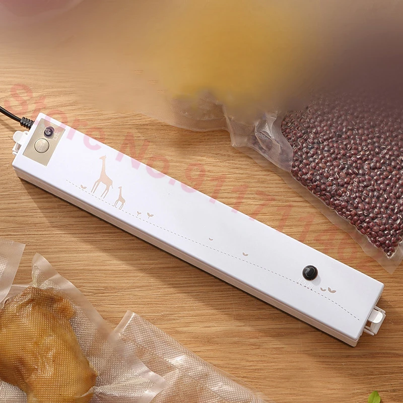 Вакуумная упаковочная машина, небольшой бытовой автоматический пищевой вакуумный упаковщик, вакуумная система герметизации воздуха для с...